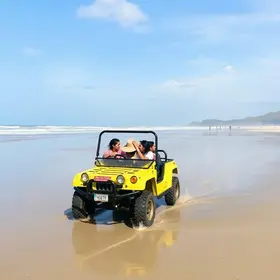 Praia do Gunga com buggy: estrutura, maré, acesso e dicas de visita